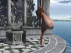 A la sirvienta caliente le gusta mucho su trabajo